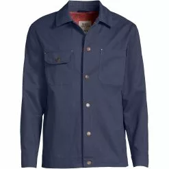 Blake Shelton X Lands' End Men's Big And Tall Cotton Lined Chore Utility Jacket