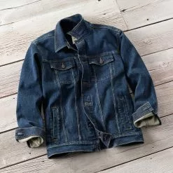 Blake Shelton X Lands' End Men's Unlined Denim Trucker Jacket