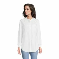 Lands' End Women's Long Sleeve Jersey A-line Tunic