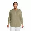 Lands' End Women's Plus Size Long Sleeve Jersey A-line Tunic