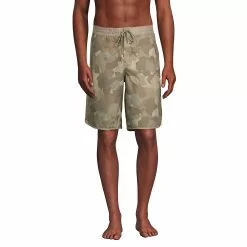Blake Shelton X Lands' End Men's Big 11" Board Swim Shorts