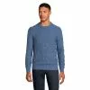 Lands' End Men's Classic Cotton Drifter Signal Flags Crew Neck Sweater