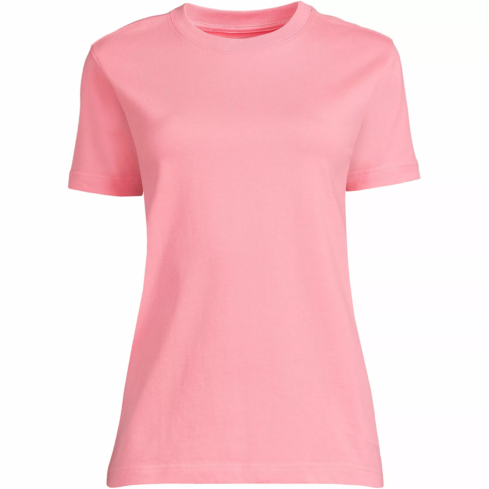 Lands' End Women's Short Sleeve Super T Crew Neck T-shirt - Image 5
