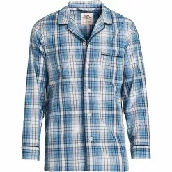 Blake Shelton X Lands' End Men's Poplin Pajama Shirt