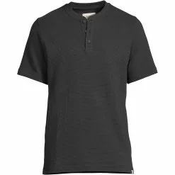 Blake Shelton X Lands' End Men's Waffle Short Sleeve Pajama Henley