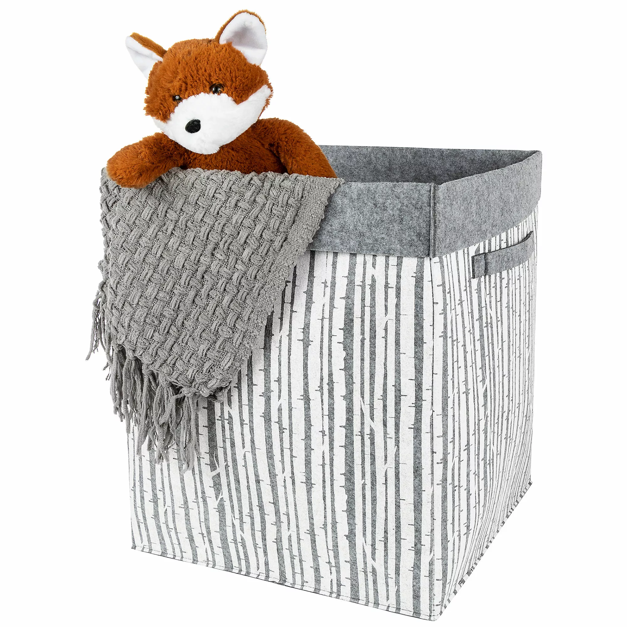 Sammy & Lou Sammy And Lou Bin Felt Storage Hamper - Image 4