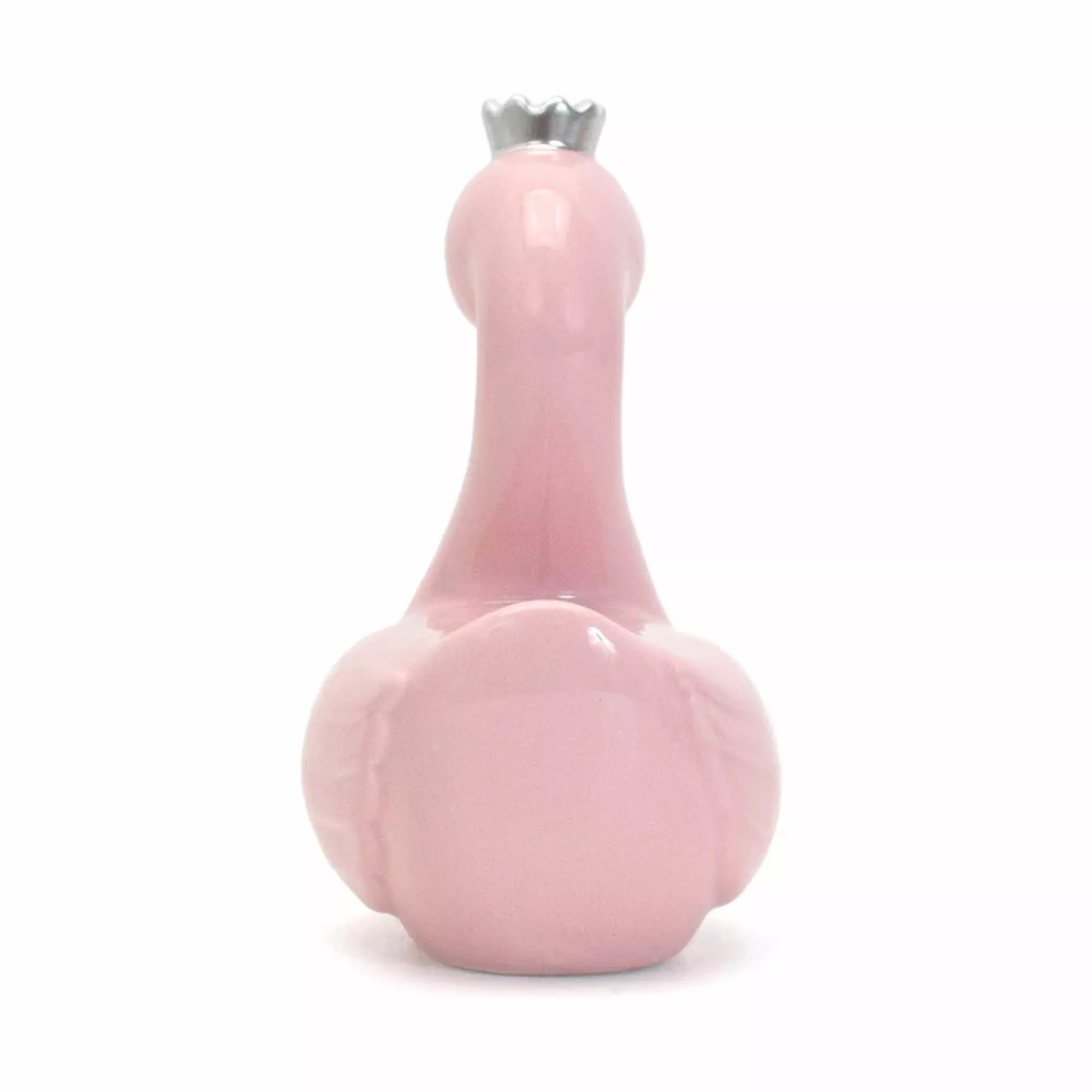 Child To Cherish Ceramic Solid Color Swan Piggy Bank - Image 2