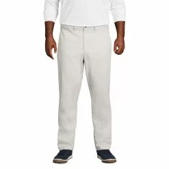 Lands' End Men's Big And Tall Straight Fit Comfort-First Knockabout Chino Pants