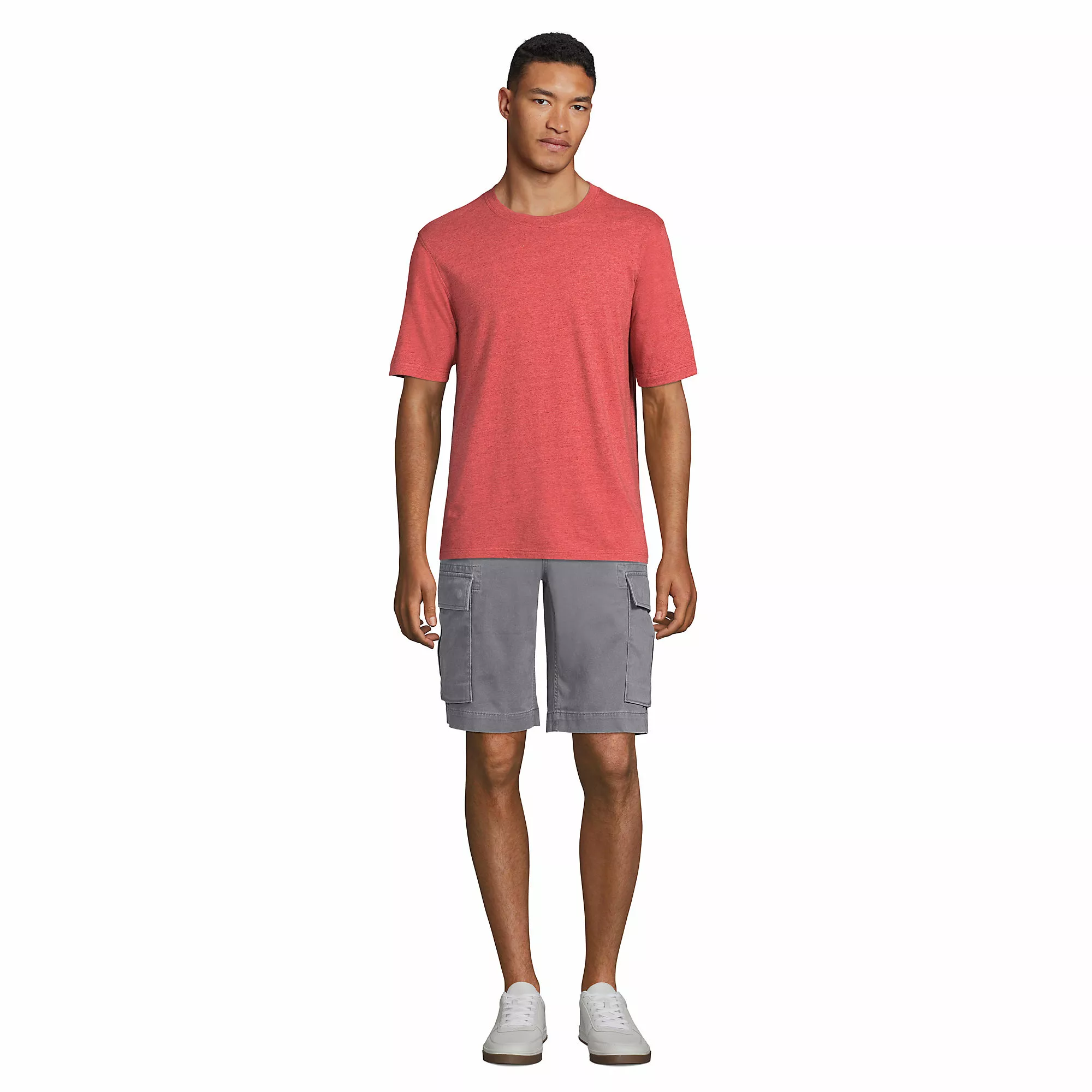 Blake Shelton X Lands' End Men's 10.5" Comfort First Knockabout Traditional Fit Cargo Shorts - Image 6