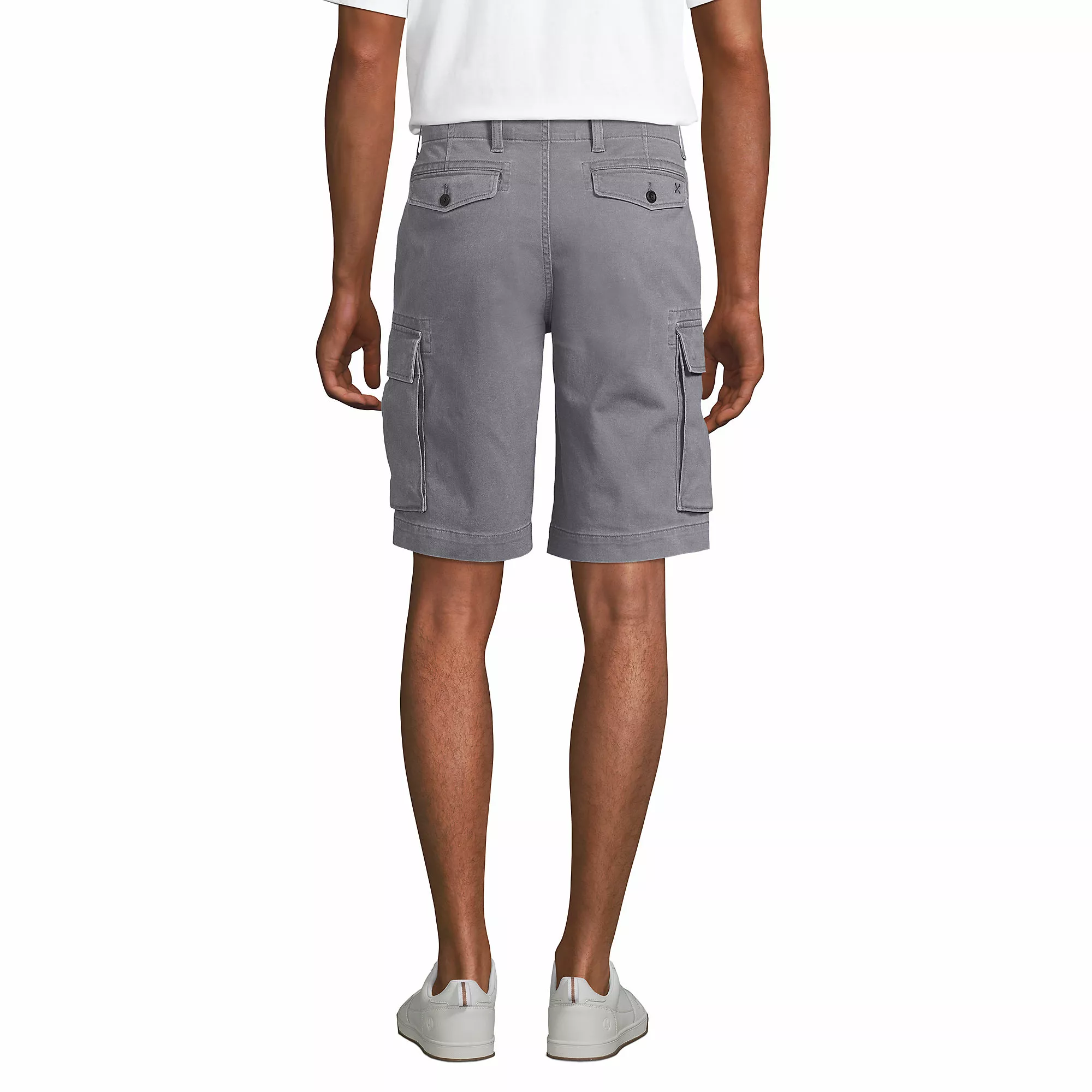 Blake Shelton X Lands' End Men's 10.5" Comfort First Knockabout Traditional Fit Cargo Shorts - Image 4