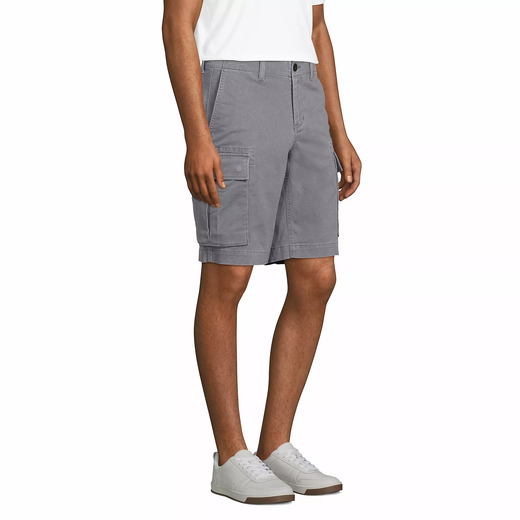 Blake Shelton X Lands' End Men's 10.5" Comfort First Knockabout Traditional Fit Cargo Shorts - Image 5