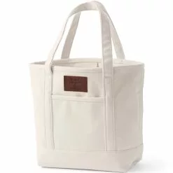 Blake Shelton X Lands' End Medium Canvas Open Top Tote Bag