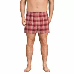 Blake Shelton X Lands' End Men's Big And Tall Poplin Boxers 3 Pack