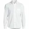 Blake Shelton X Lands' End Men's Traditional Fit Comfort-First Dress Shirt With Coolmax