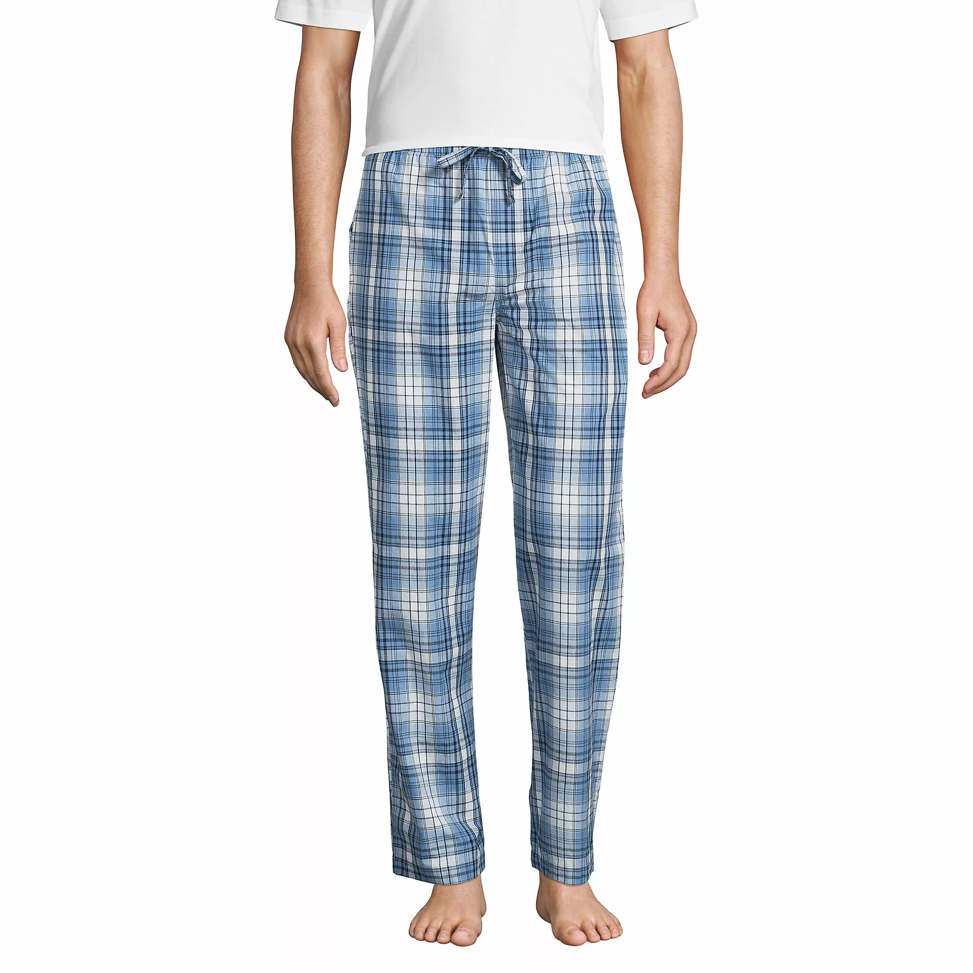 Blake Shelton X Lands' End Men's Poplin Pajama Pants - Image 3