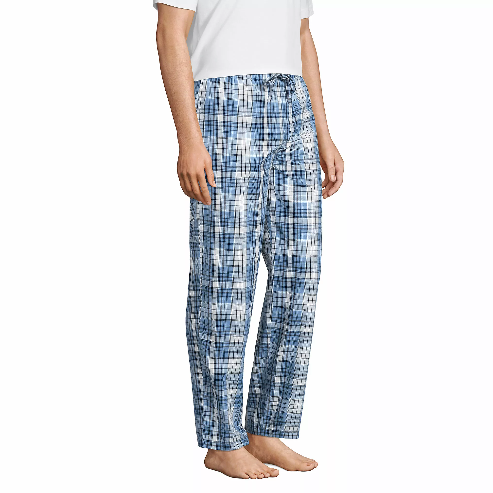 Blake Shelton X Lands' End Men's Poplin Pajama Pants - Image 5