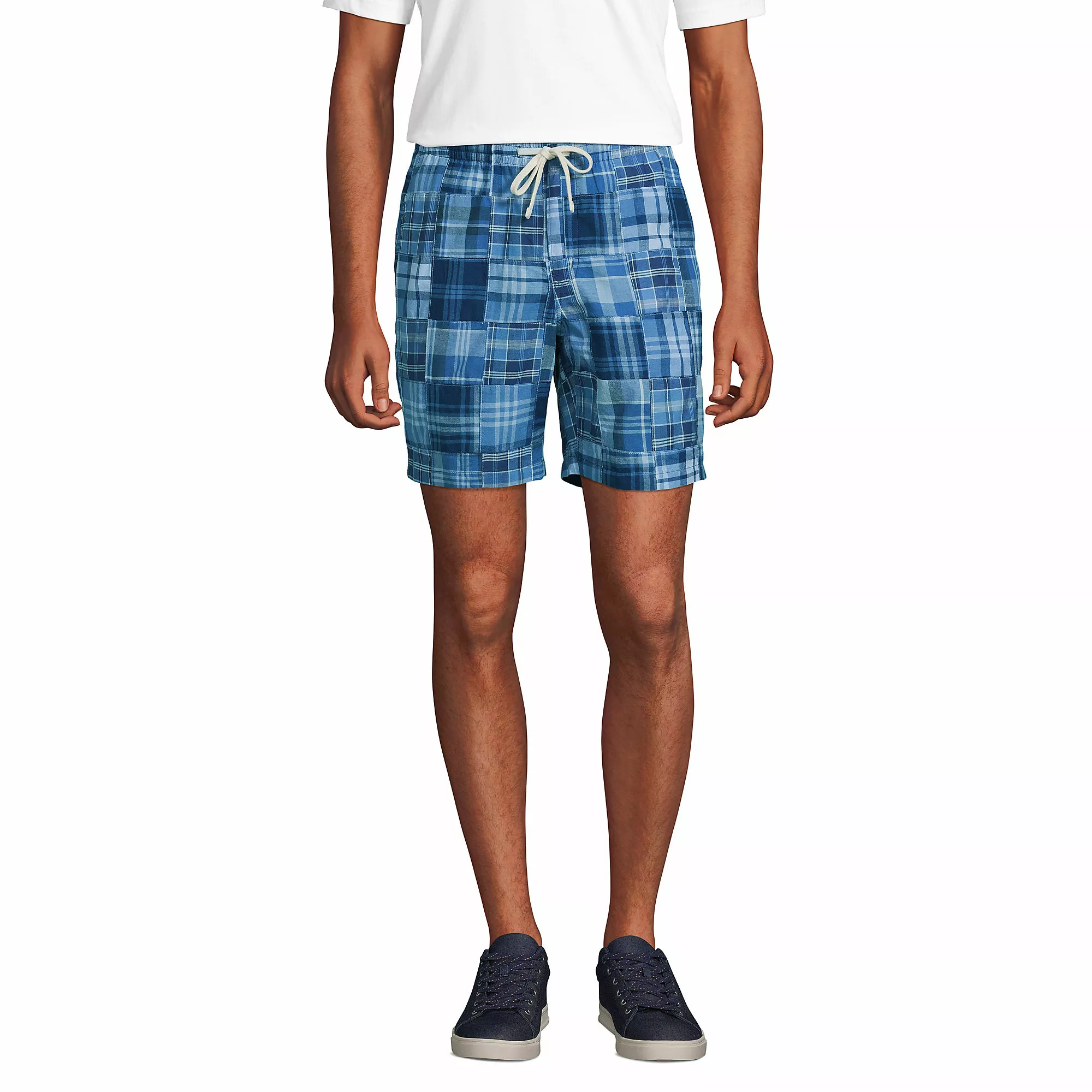 Lands' End Men's 7" Comfort-First Knockabout Pull On Deck Shorts