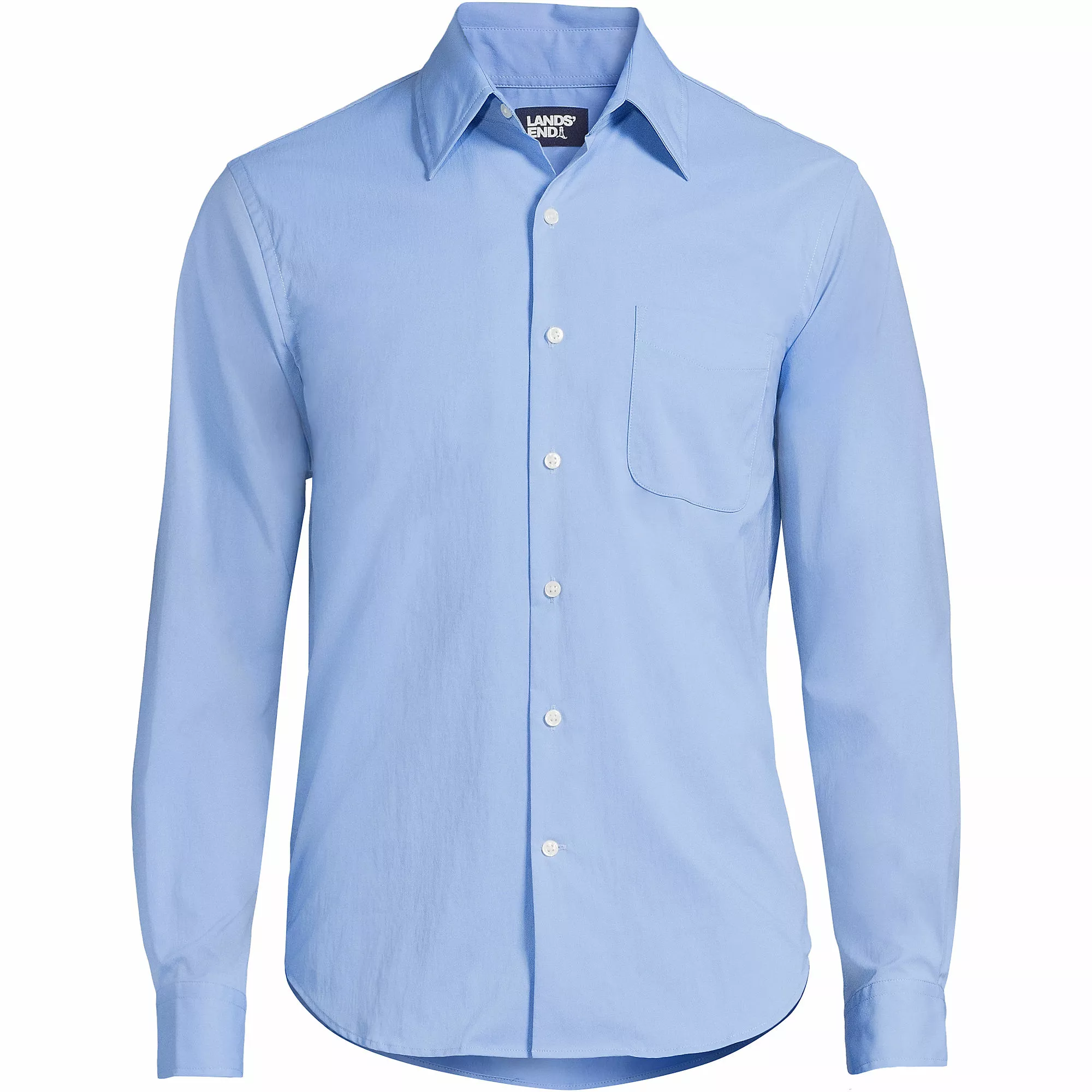 Lands' End Men's Long Sleeve Active Stretch Performance Shirt - Image 5
