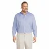 Lands' End Men's Big And Tall Solid No Iron Supima Pinpoint Buttondown Collar