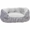 Mina Victory Arrowtail Print Plush Pet Bed