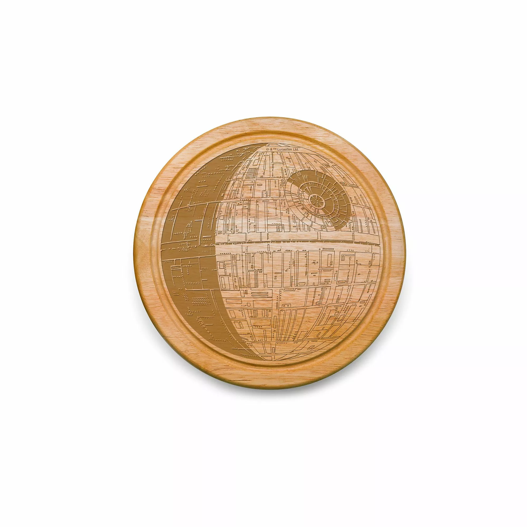 Picnic Time Star Wars Death Star Parawood Cheese Cutting Board With Tools - Image 2