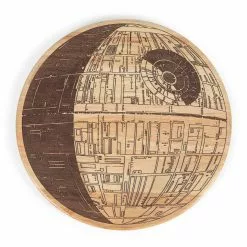 Picnic Time Star Wars Death Star Parawood Serving Board