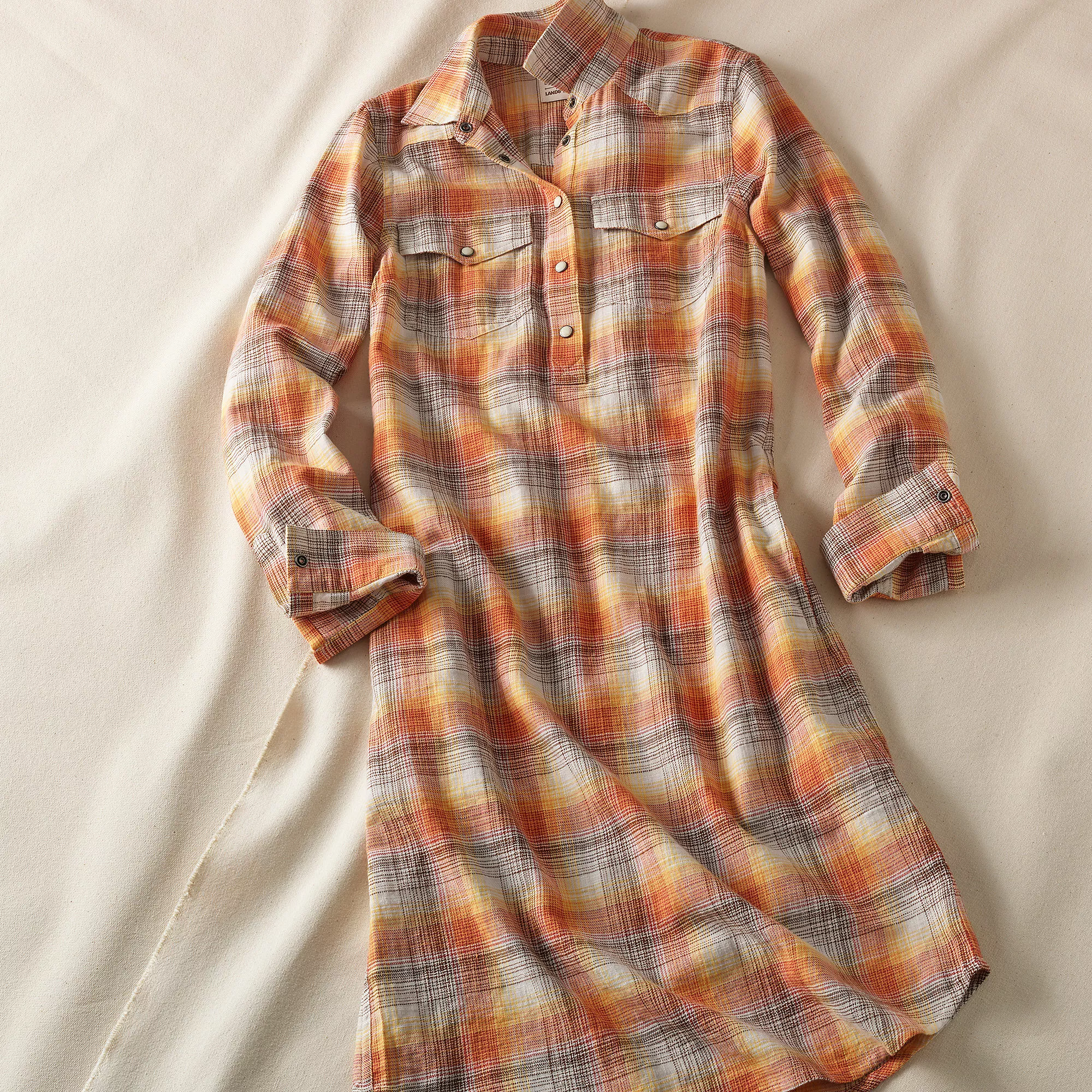 Blake Shelton X Lands' End Women's Western Popover Dress - Image 2