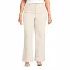 Lands' End Women's Plus Size Recycled Denim High Rise Wide Leg Jeans