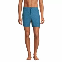 Lands' End Men's Big Unlined Hybrid Swim Shorts