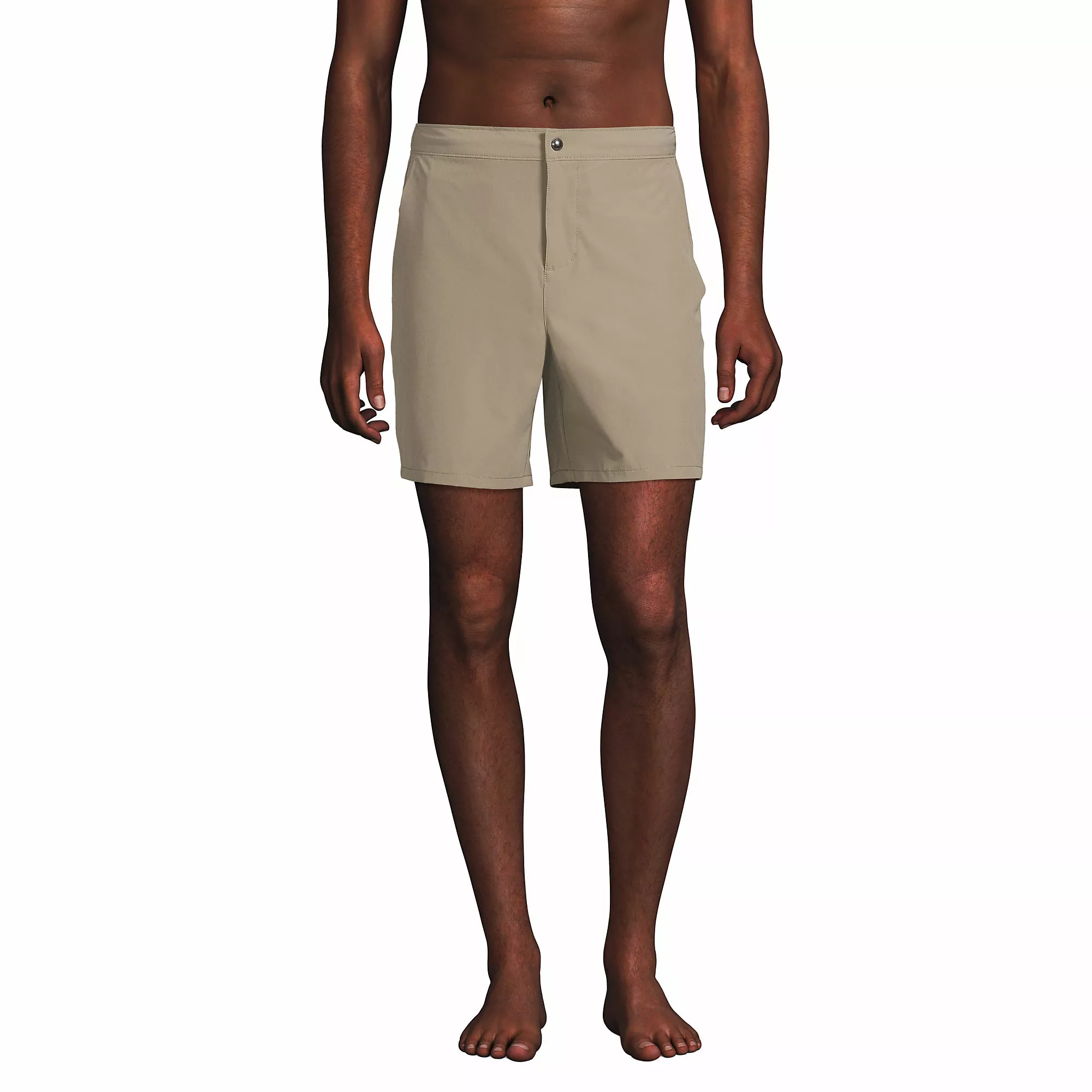 Lands' End Men's Unlined Hybrid Swim Shorts