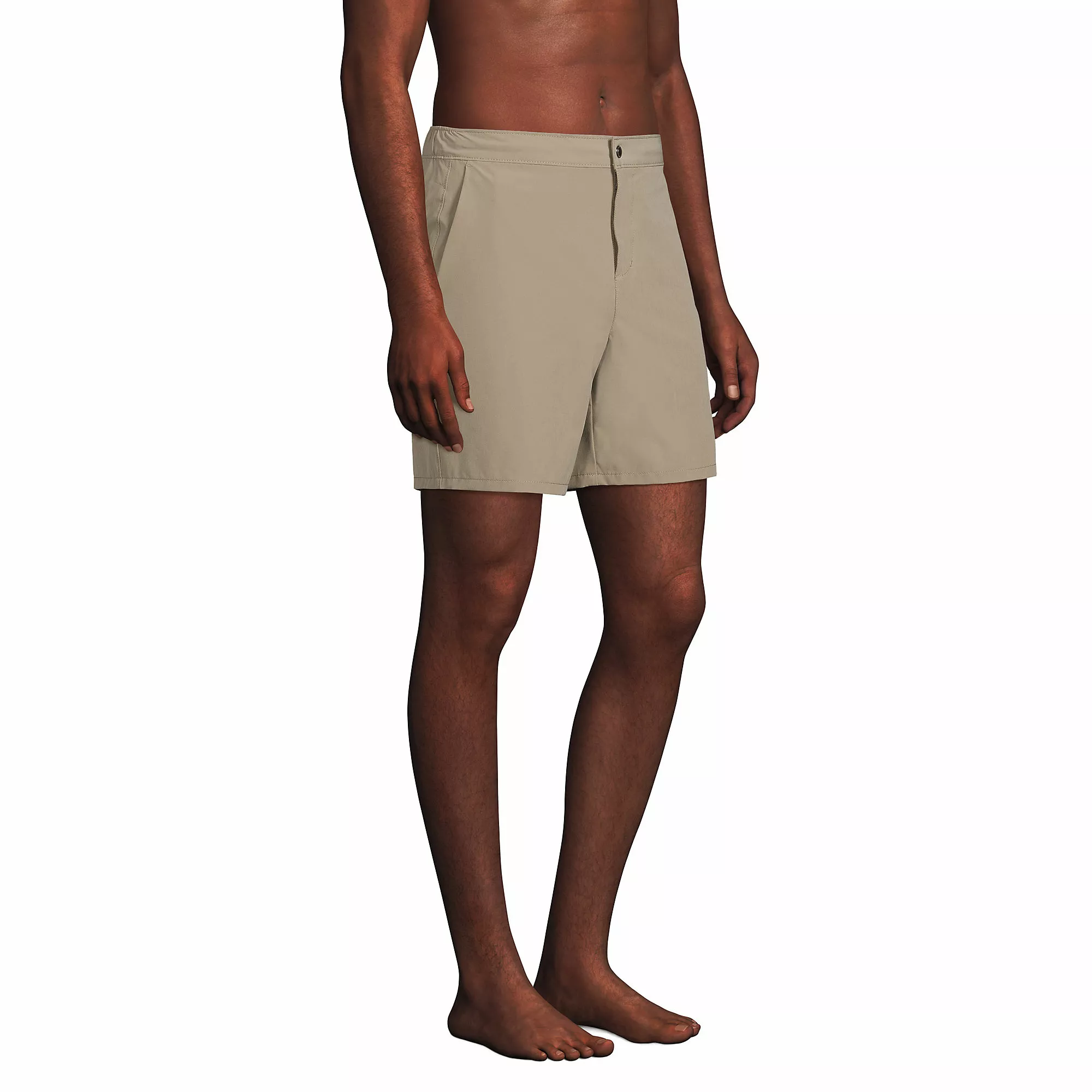 Lands' End Men's Unlined Hybrid Swim Shorts - Image 3