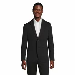Lands' End Men's Ponte Knit Blazer