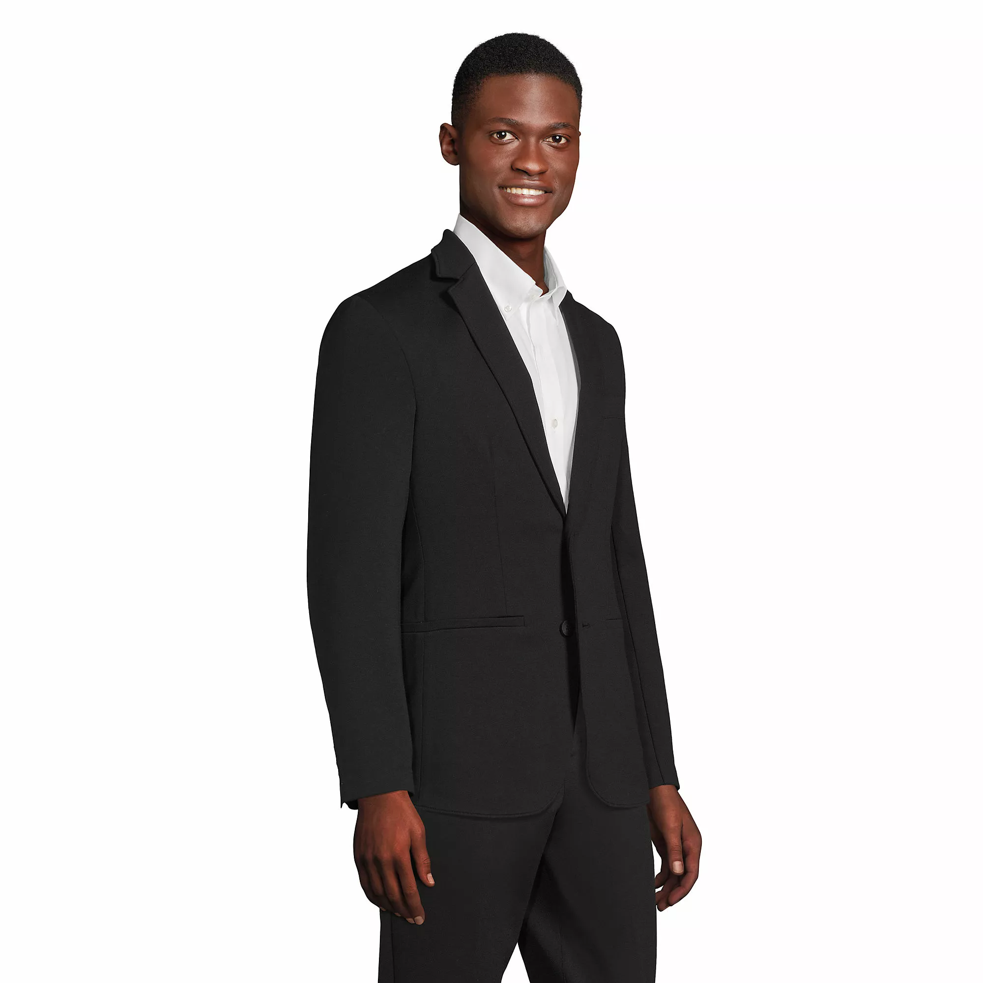Lands' End Men's Ponte Knit Blazer - Image 3
