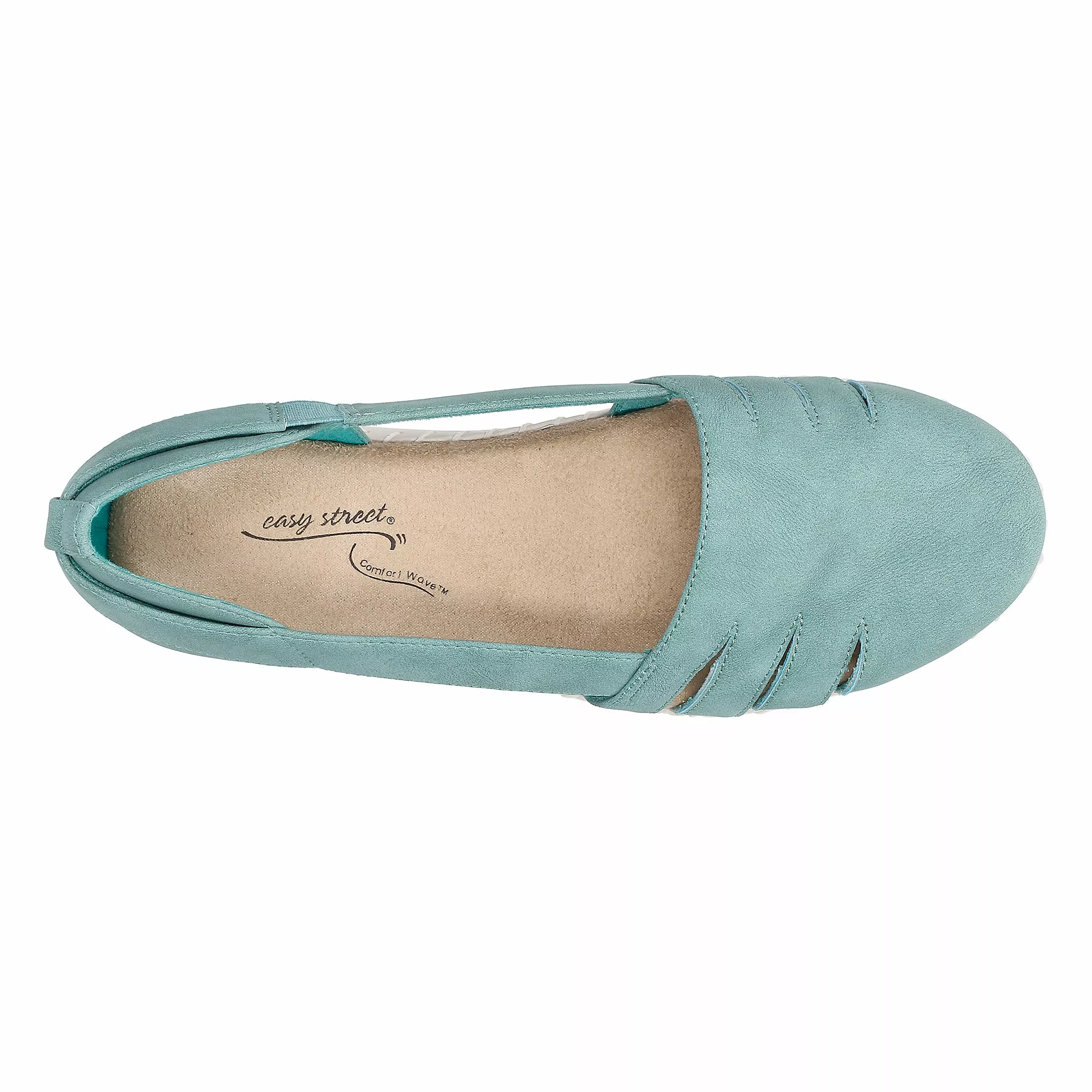 Easy Street Women's Narrow Width Bugsy Cutout Slip On Shoes - Image 2