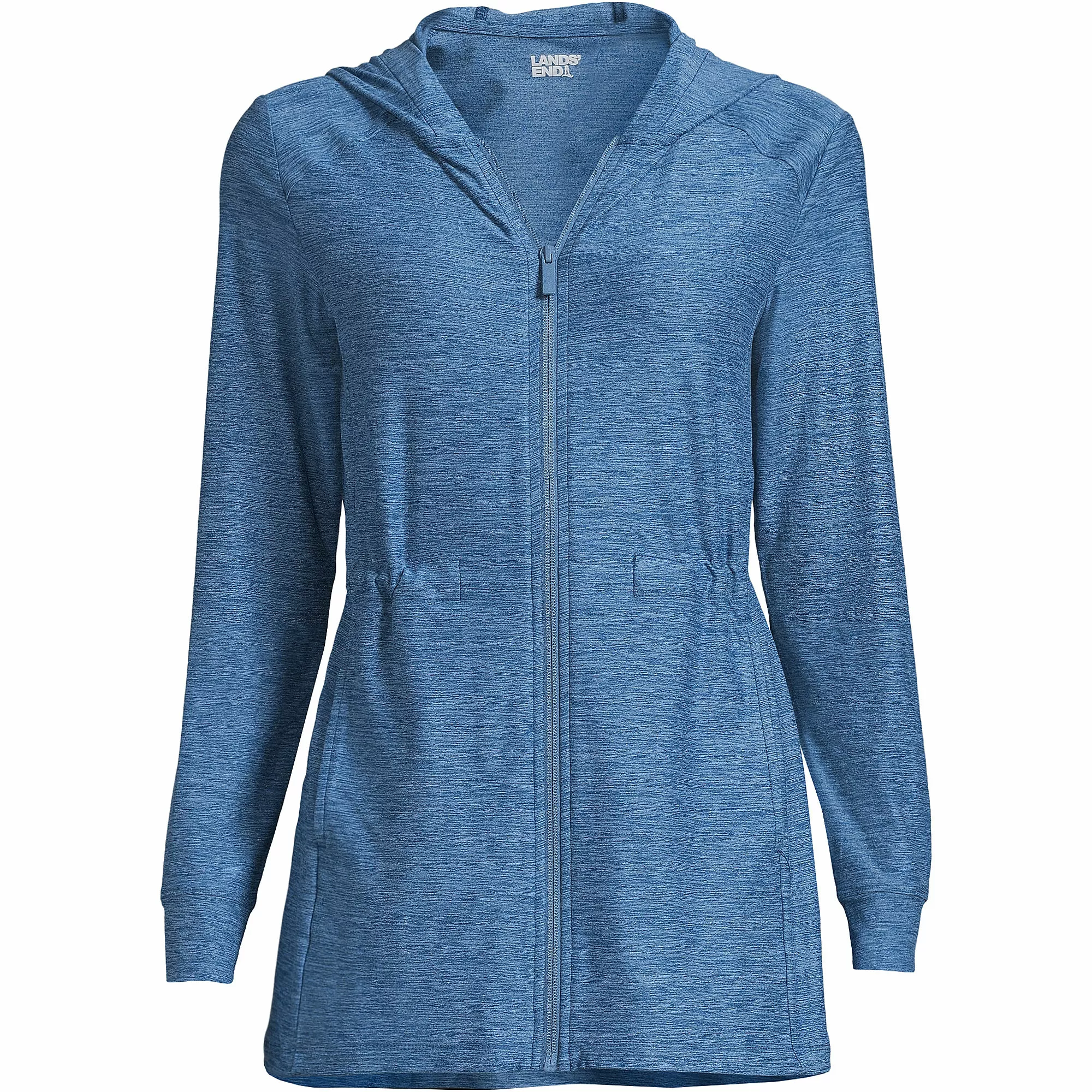 Lands' End Women's Soft Performance Full Zip Hoodie - Image 5