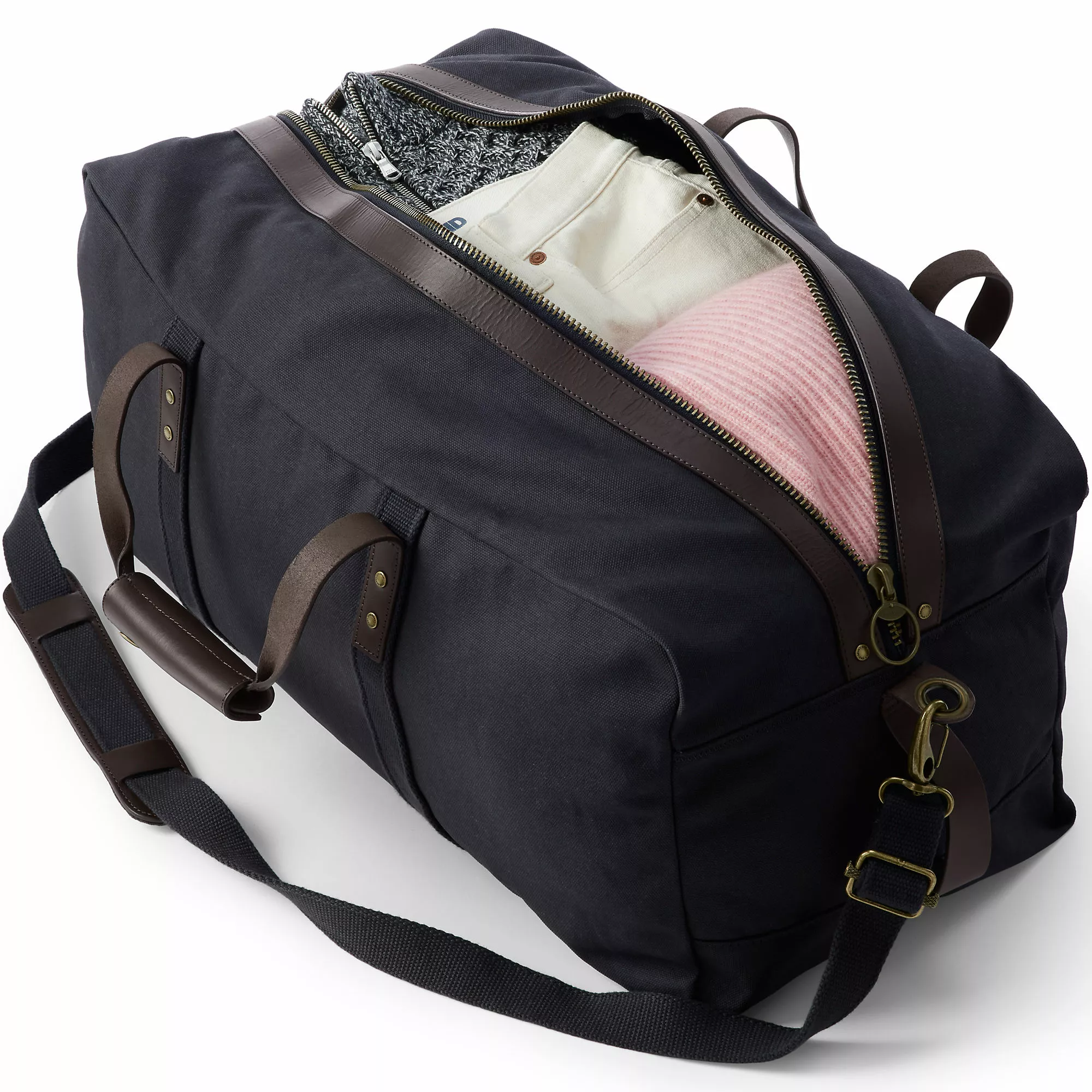 Blake Shelton X Lands' End Waxed Canvas Duffle - Image 2