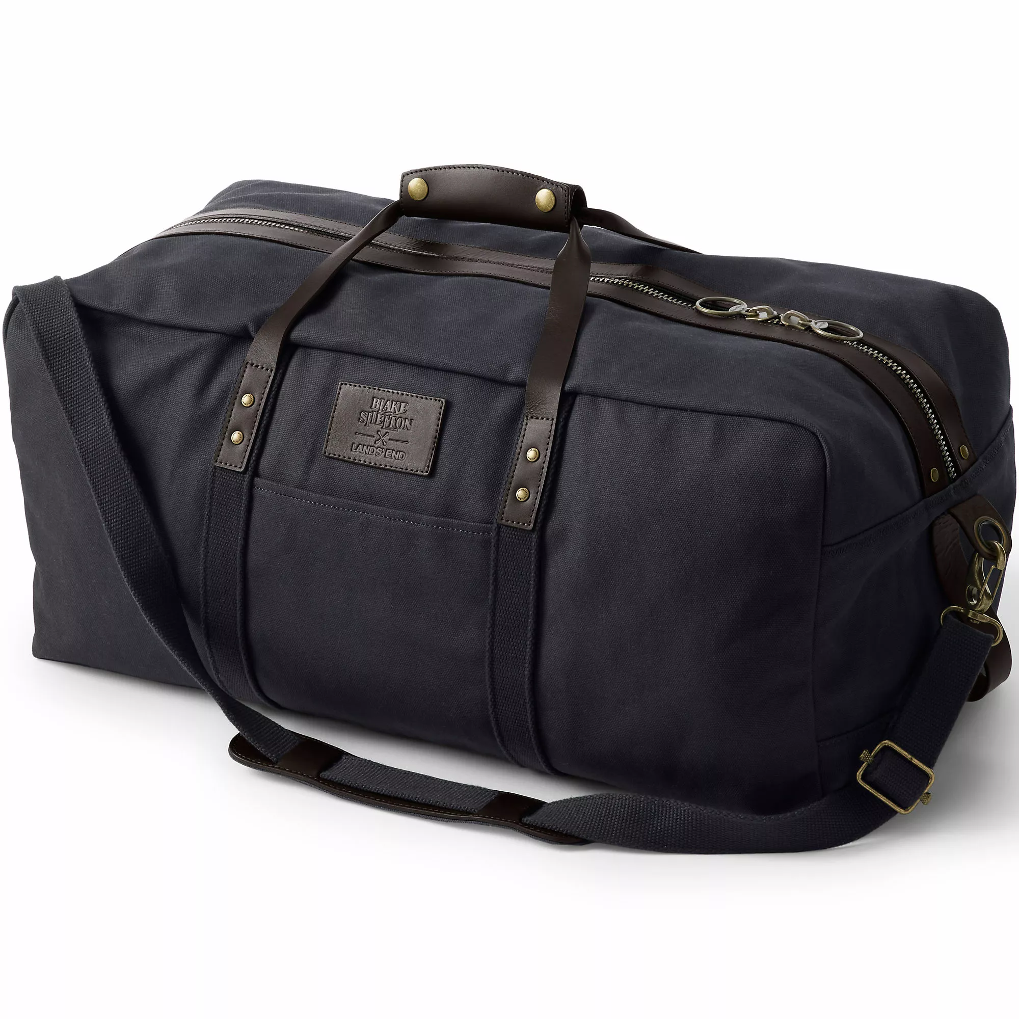 Blake Shelton X Lands' End Waxed Canvas Duffle