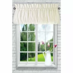 Ellis Curtains Ellis Curtain Stacey 60"x15" Balloon Valance