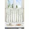 Ellis Curtains Ellis Curtain Abigail Floral 56"x24" Tailored Tiers