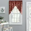 Ellis Curtains Ellis Curtain Lexington Leaf 56"x36" Tailored Swag