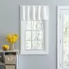 Ellis Curtains Ellis Curtain Eva Candlewick 50"x17" Tailored Valance