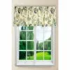 Ellis Curtains Ellis Curtain Brissac Floral 70"x15" Tailored Valance