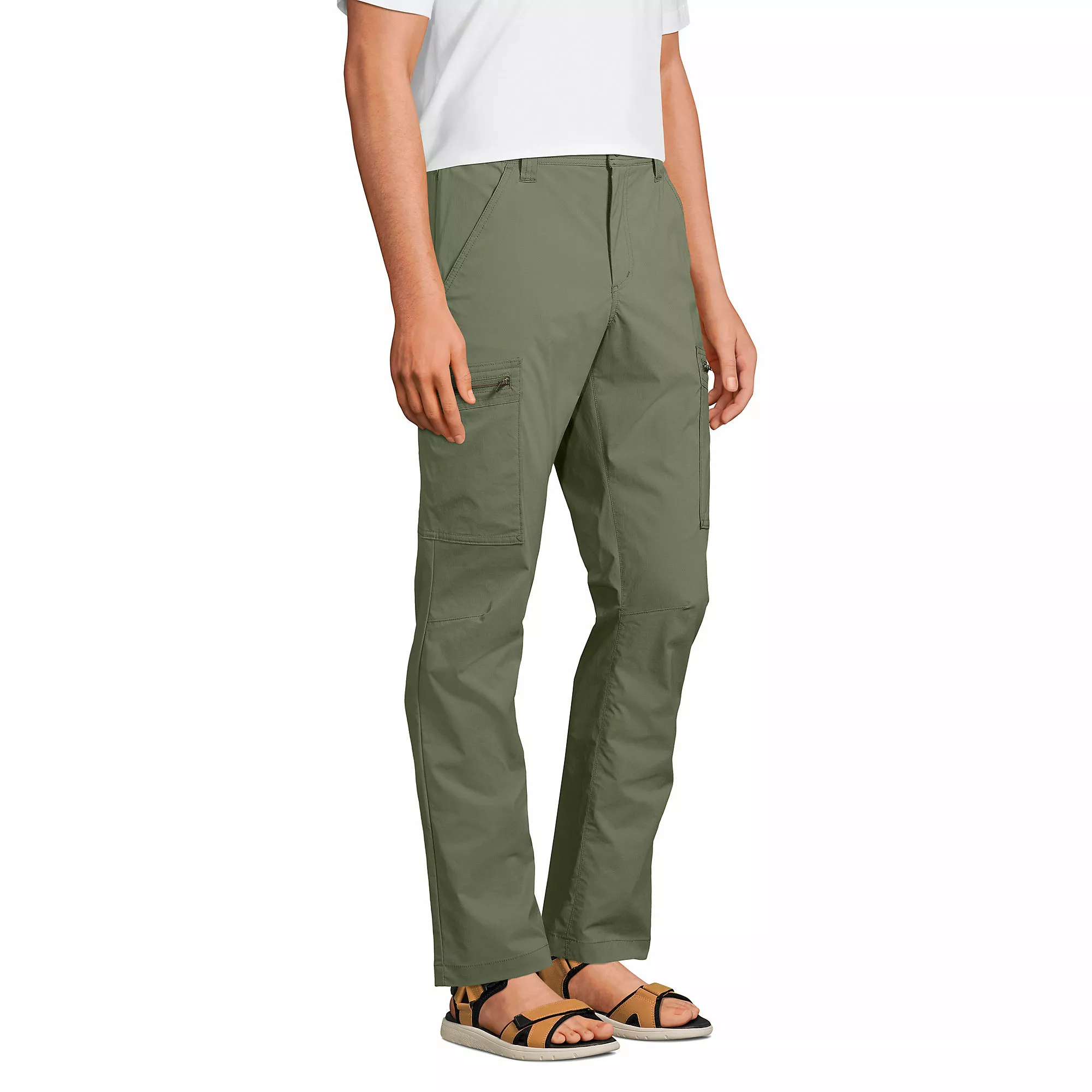 Lands' End Men's Outrigger Quick Dry Cargo Pants - Image 3