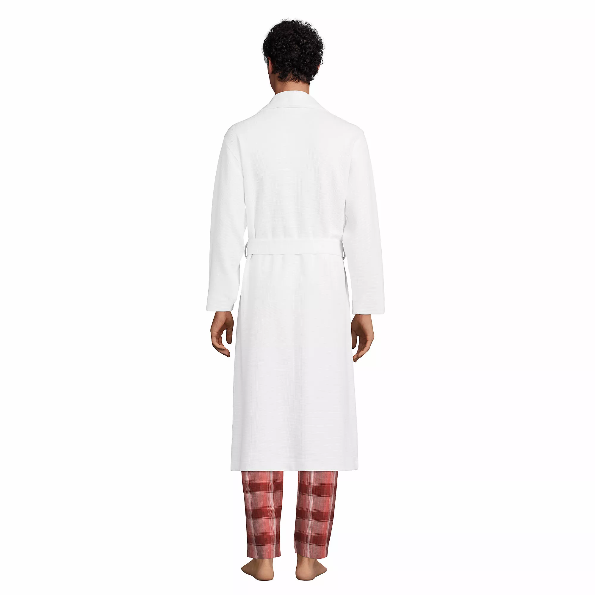 Lands' End Men's Waffle Robe - Image 2