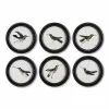 Napa Home And Garden Hummingbird Round Petite Prints Wall Art - Set Of 6
