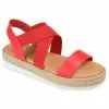 Journee Collection Women's Caroline Tru Comfort Foam Espadrille Platform Sandals