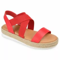 Journee Collection Women's Caroline Tru Comfort Foam Espadrille Platform Sandals