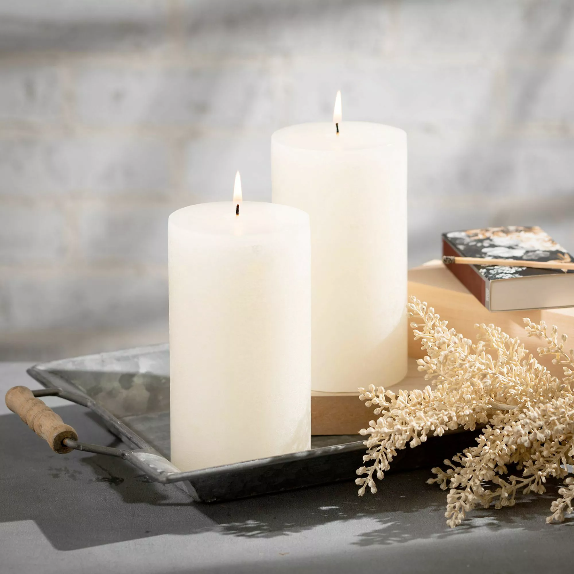 Sullivans 6 Inch Timber Wax Candle - Image 2