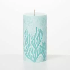 Sullivans 8 Inch Coastal Wax Pillar Candle