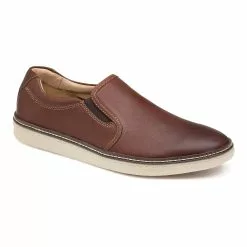 Johnston And Murphy Men's McGuffey Leather Slip On Shoes